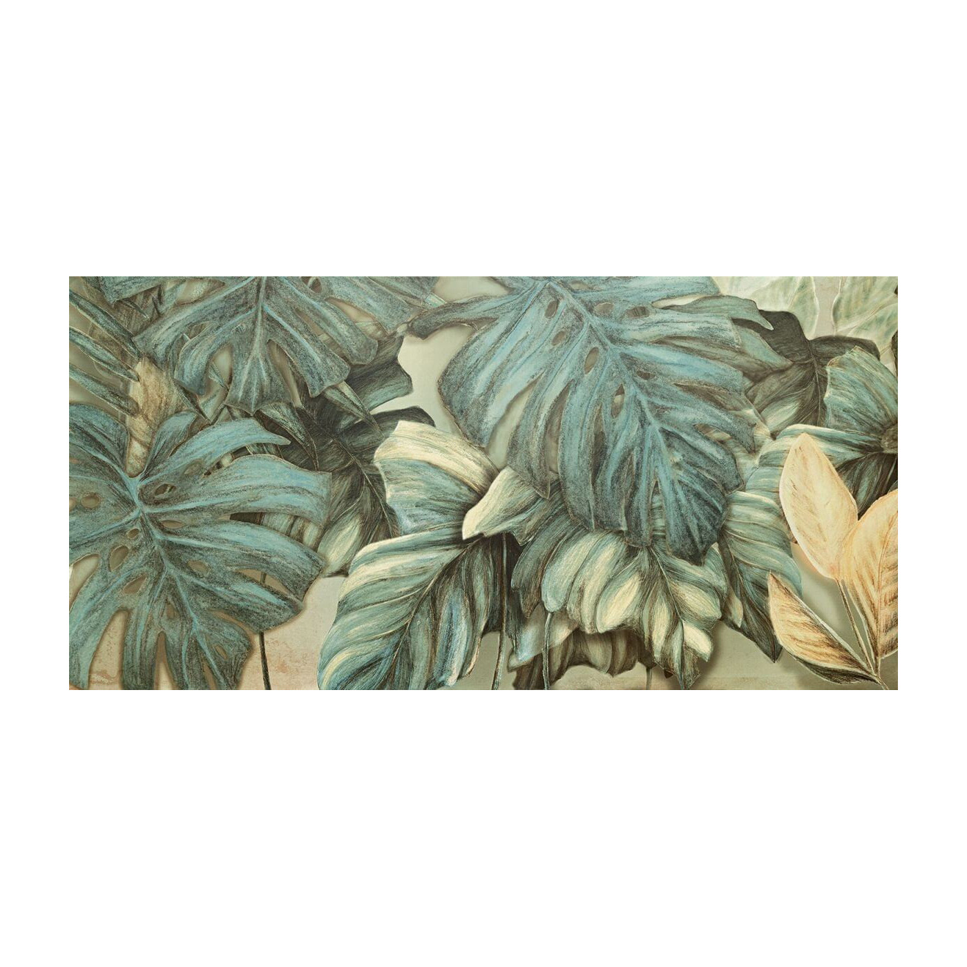 Dekor Alabaster Shine Leaves B Element 1 119,8x59,8 Tubądzin Domino