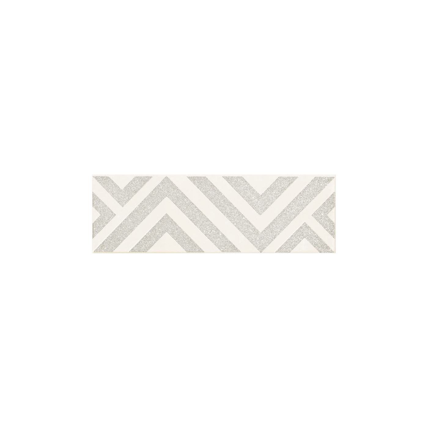Dekor Burano Bar White C 23,7x7,8 Tubądzin Domino