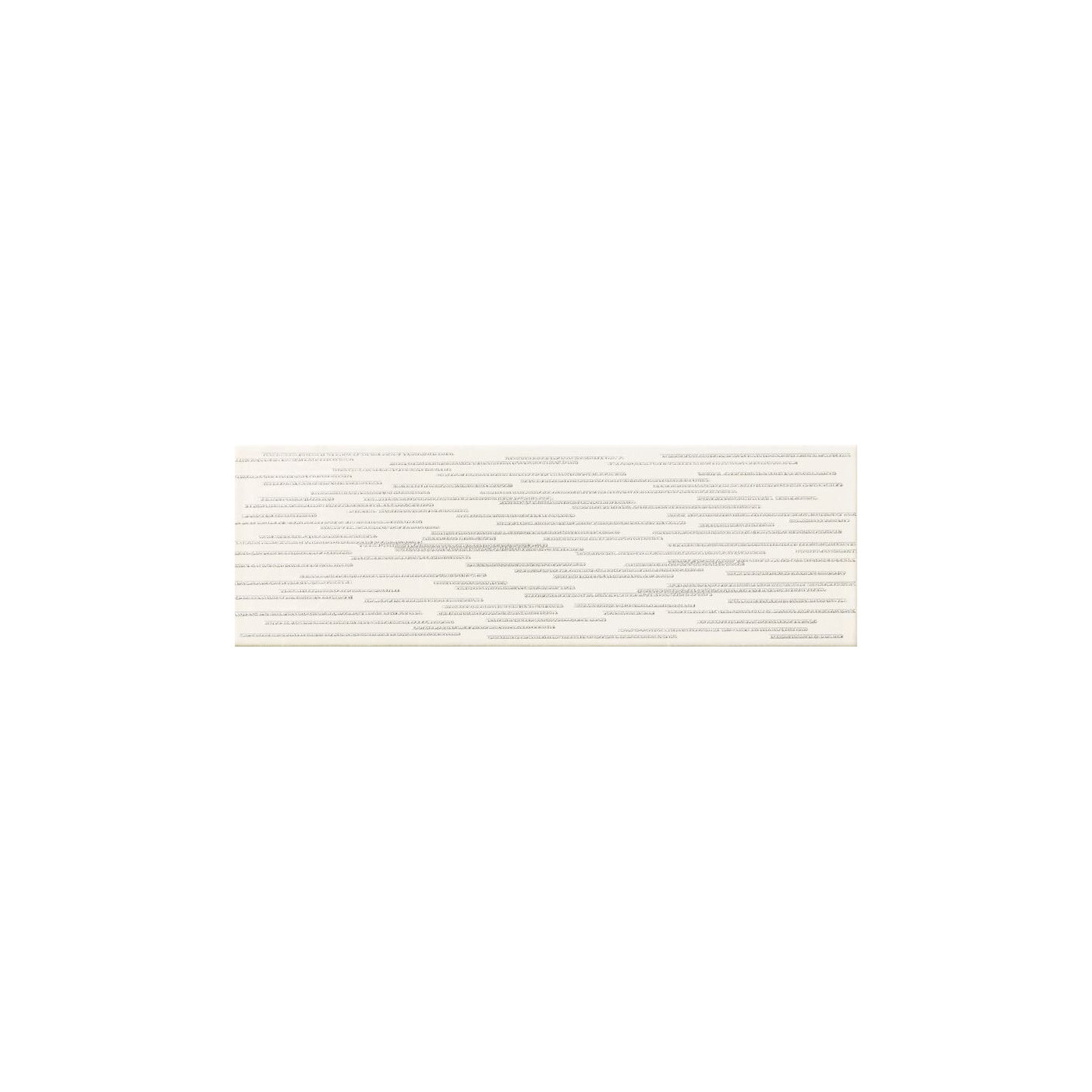 Dekor Burano Bar White D 23,7x7,8 Tubądzin Domino