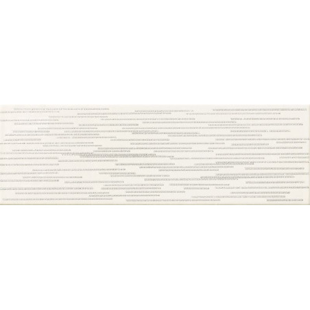 Dekor Burano Bar White D 23,7x7,8 Tubądzin Domino