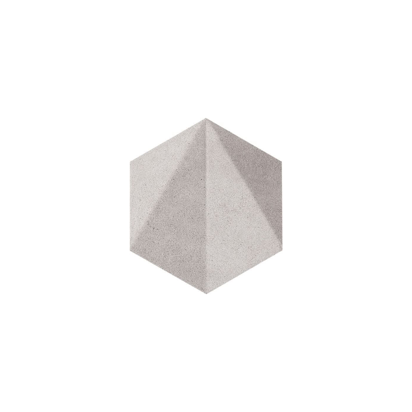 Dekor Free Space Hex Grey Str 11x12,5 Tubądzin