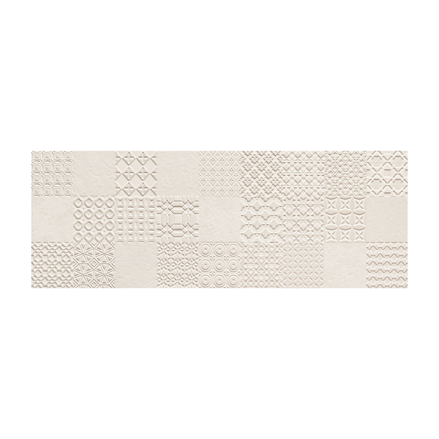 Dekor Ścienny Integrally Light Grey 89,8x32,8 Tubądzin
