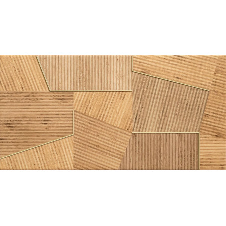 Dekor Flare Wood 30,8x60,8 Tubądzin Domino