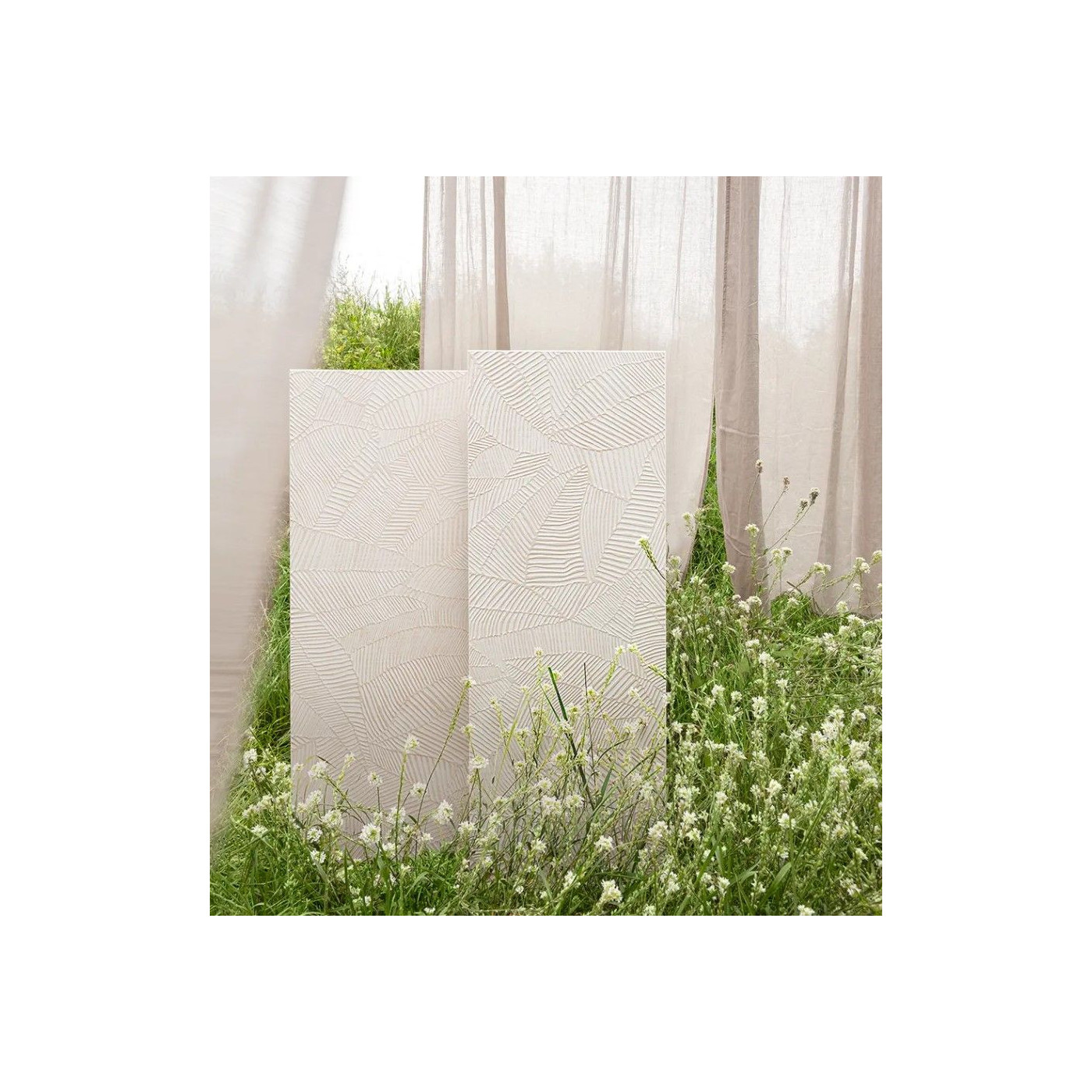 Dekor Ścienny 2-elementowy Pure Concept Leaves 65,8x89,8 Tubądzin