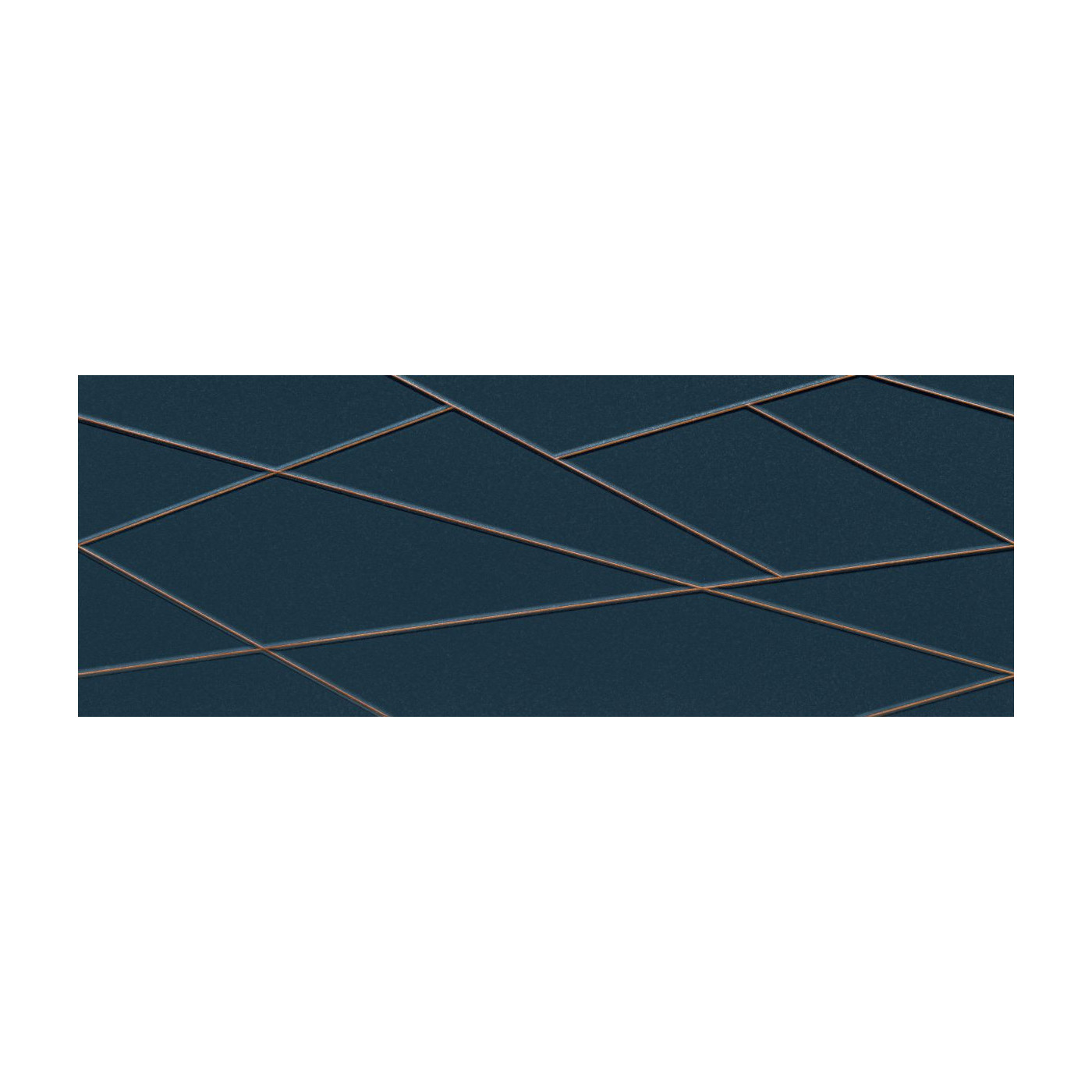 Dekor Ścienny Elle Navy Mat 32,8x89,8 Tubądzin