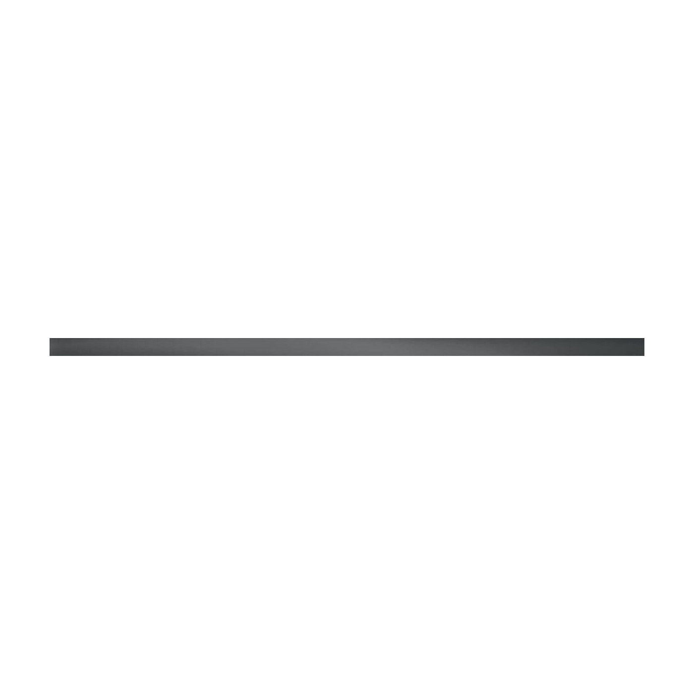 Listwa ścienna Steel Black 3 74,8x2,3 Tubądzin