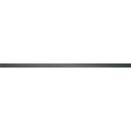 Listwa ścienna Steel Black 3 74,8x2,3 Tubądzin