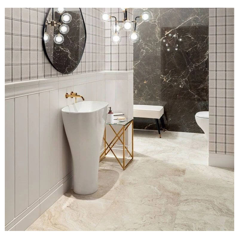 Listwa Ścienna Timeless White 3 32,8x16 gr. 18mm Tubądzin Zień