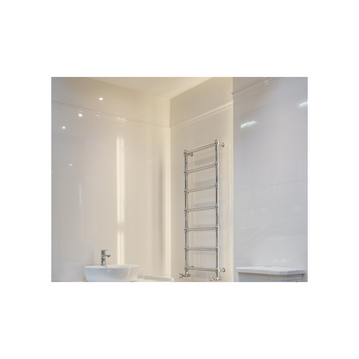 Listwa Ścienna Royal Place White 2 29,8x6,2 Tubądzin