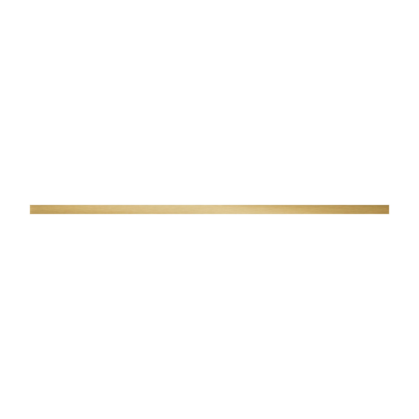 Listwa Ścienna House of Tones Steel Gold Poler 89,8x2,3 Tubądzin