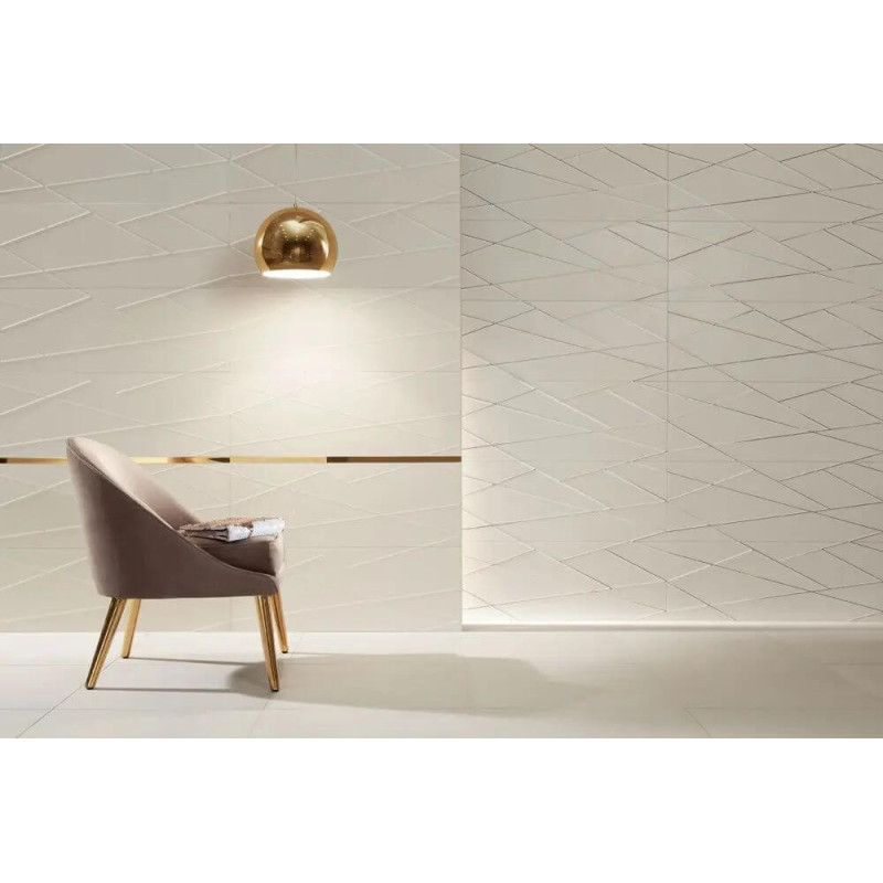 Listwa Ścienna House of Tones Steel Gold Poler 89,8x2,3 Tubądzin