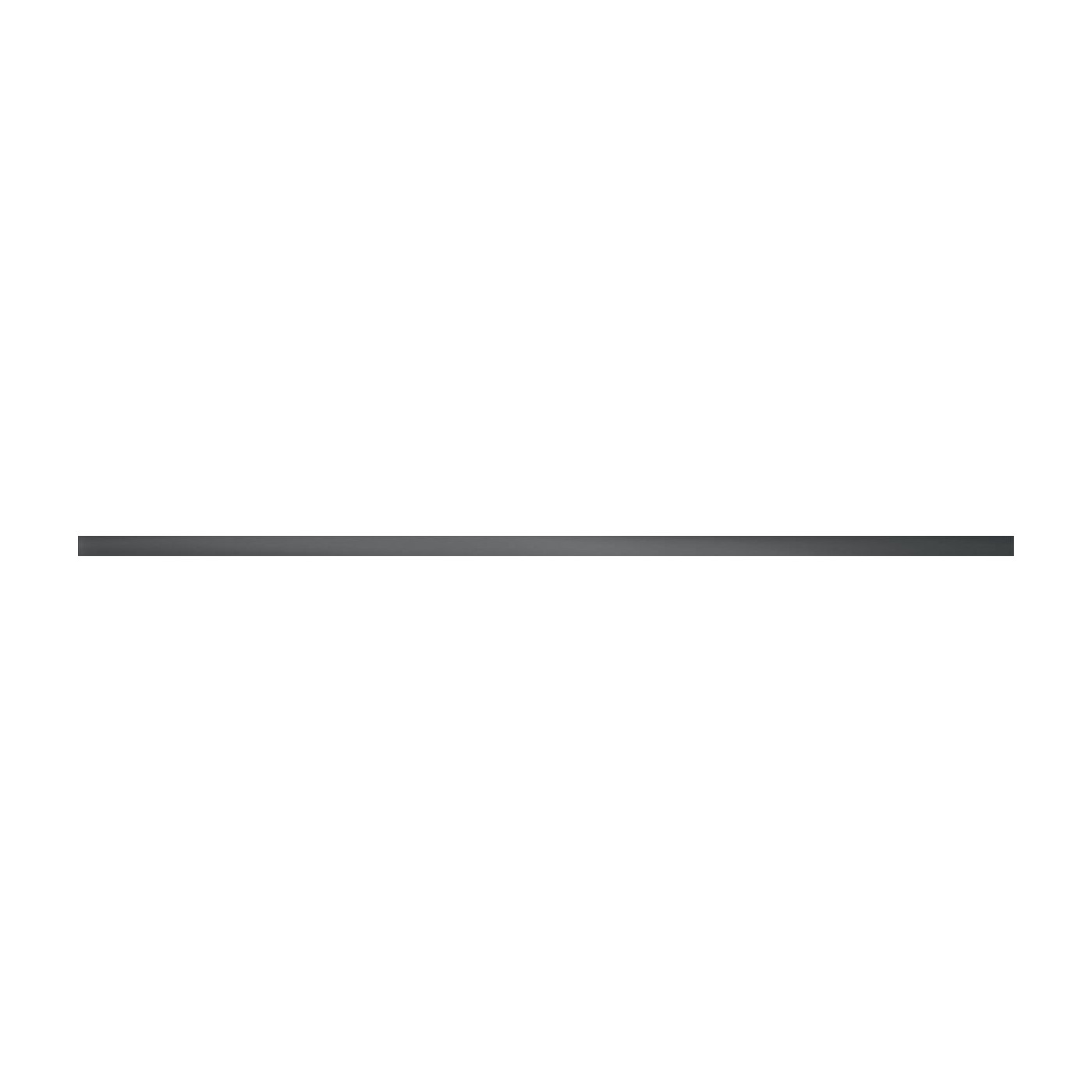 Listwa Ścienna Steel Black Poler 89,8x2 Tubądzin