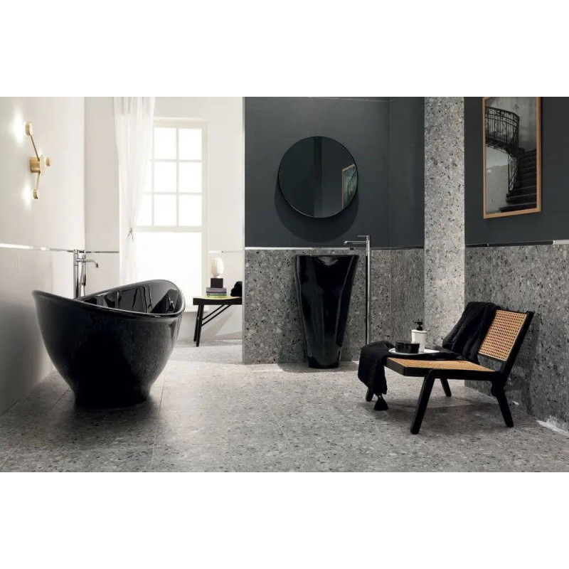Listwa Ścienna Steel 25 Poler 89,8x2 Tubądzin