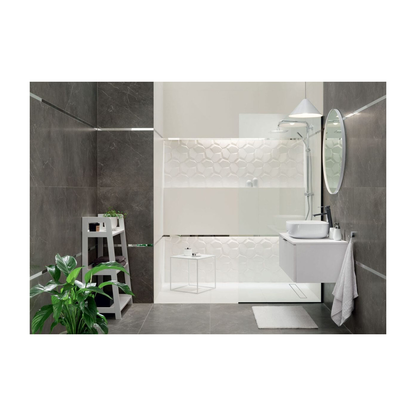 Listwa Ścienna Steel 29 119,8x2,3 Tubądzin