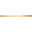 Listwa Ścienna Gold Glossy 59,8x2,3 Tubądzin