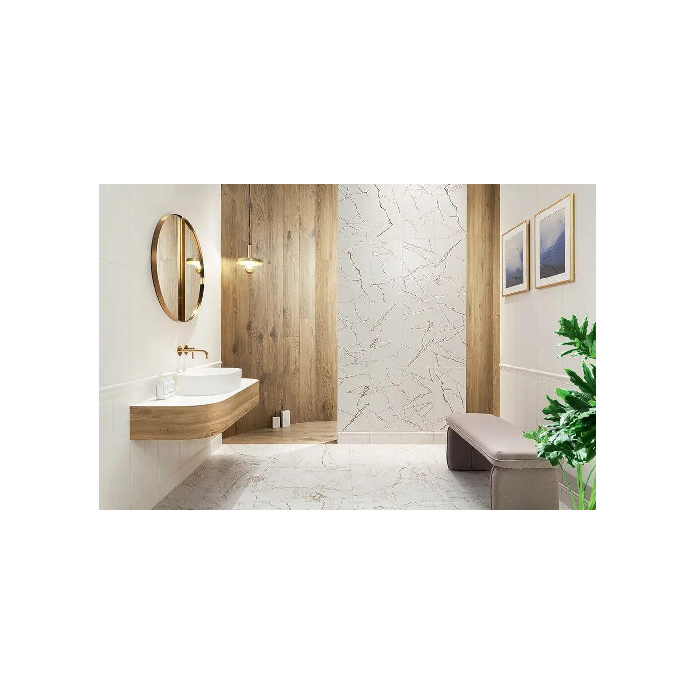 Listwa Ścienna Sophi Oro 1 29,8X6,2X1,9 Tubądzin