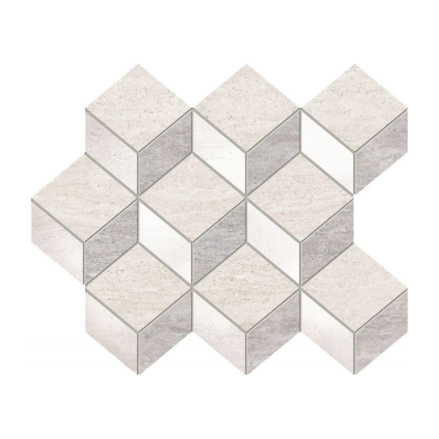 Mozaika ścienna Blink Grey 29,8x24,5 Tubądzin Domino