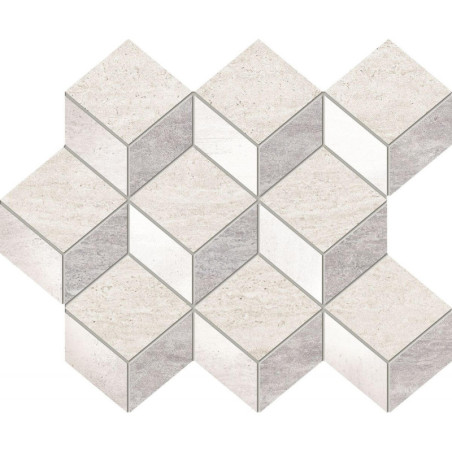 Mozaika ścienna Blink Grey 29,8x24,5 Tubądzin Domino