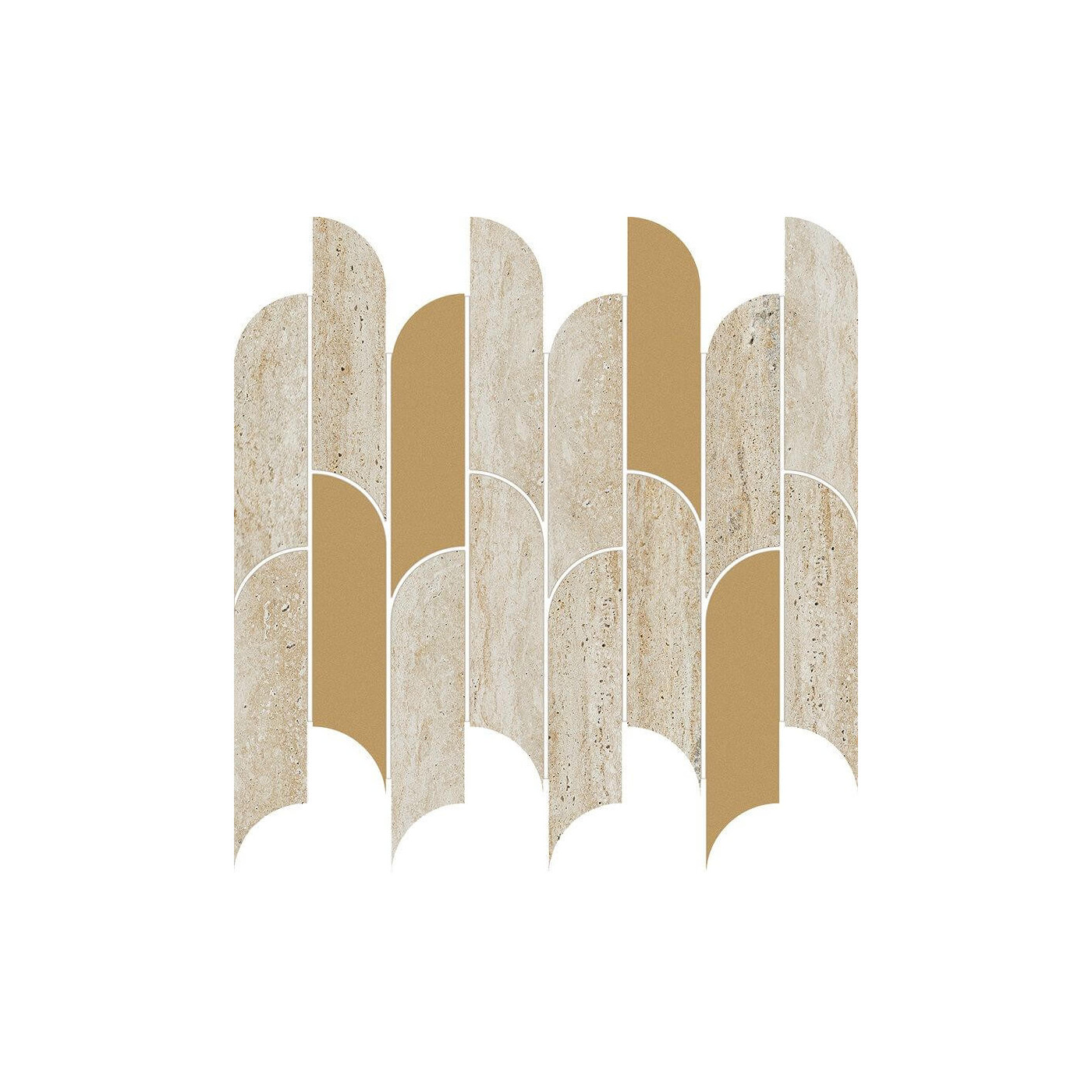 Mozaika Ścienna Tissue Beige 29,8x27,2 gr. 10mm Tubądzin