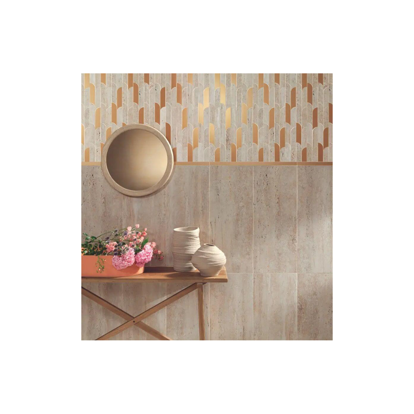 Mozaika Ścienna Tissue Beige 29,8x27,2 gr. 10mm Tubądzin