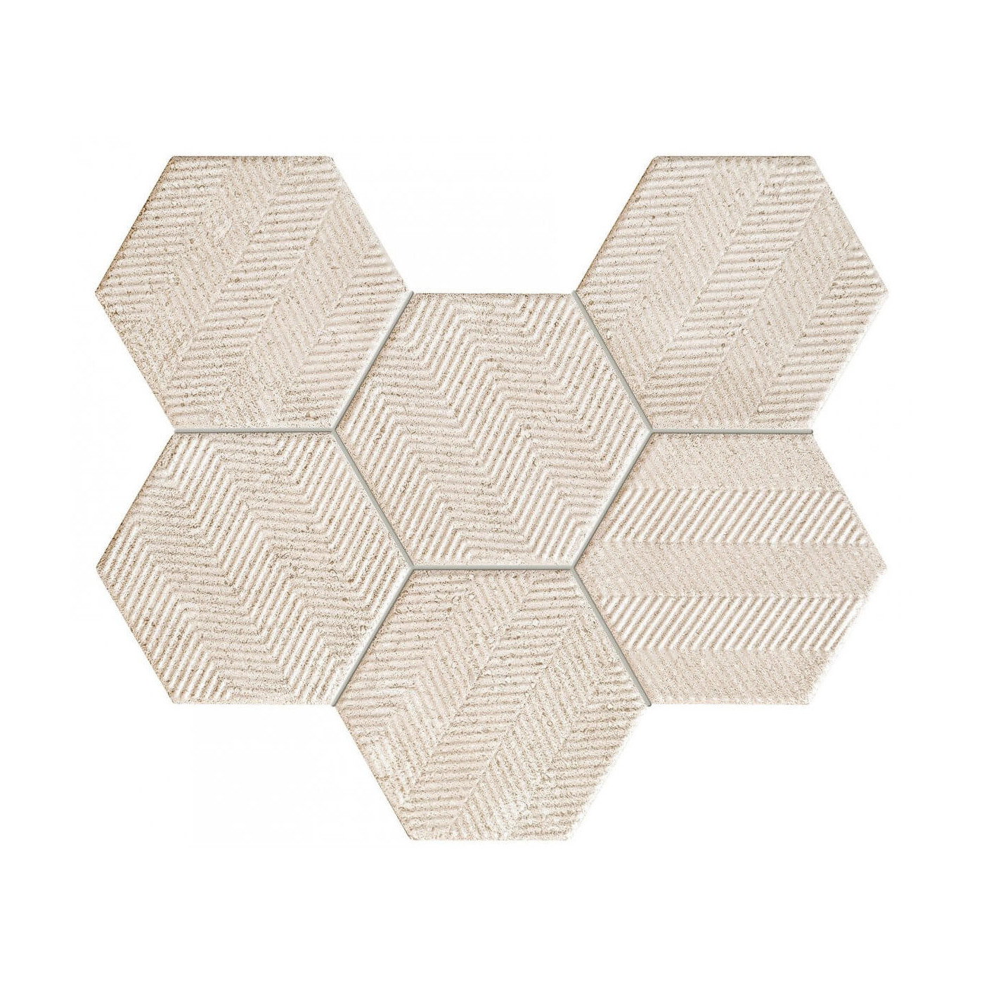 Mozaika Ścienna Sfumato Hex 28,9x22,1 Tubądzin