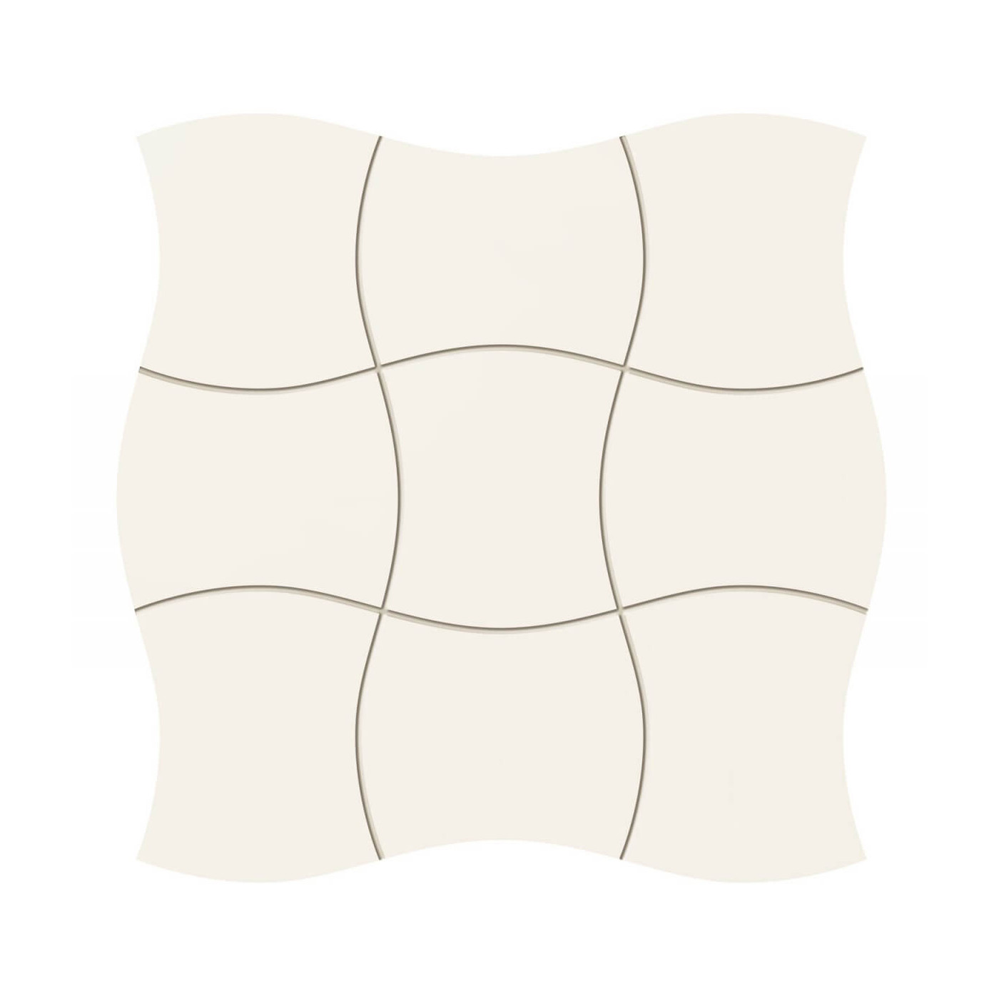Mozaika Ścienna Royal Place White 29,3x29,3 Tubądzin