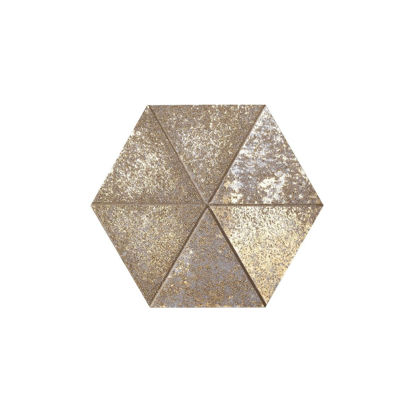 Mozaika Ścienna Sheen Gold 22,1x19,2 gr. 10mm Tubądzin Zień