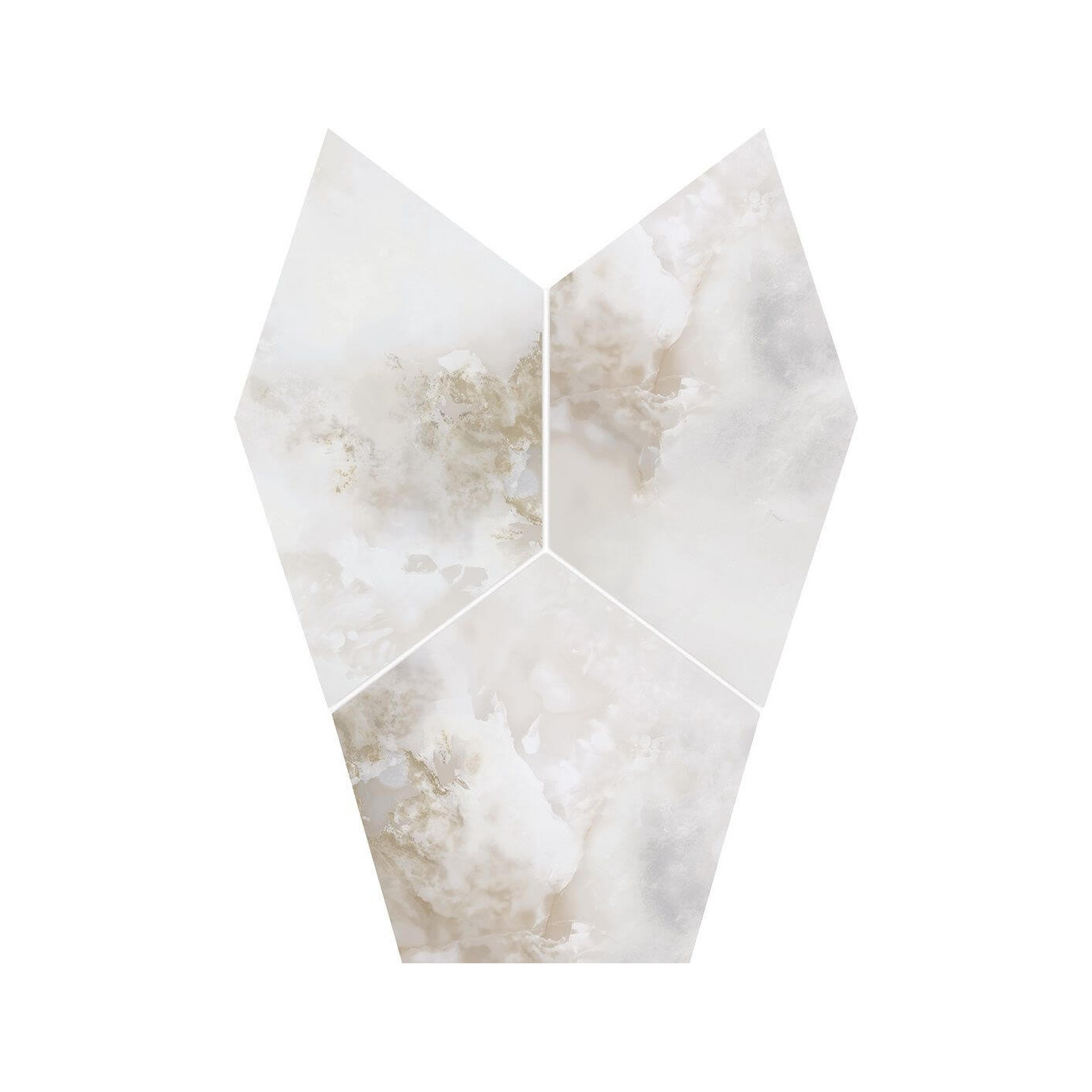 Mozaika Onice Bianco Mat 28x31 gr. 8mm Tubądzin