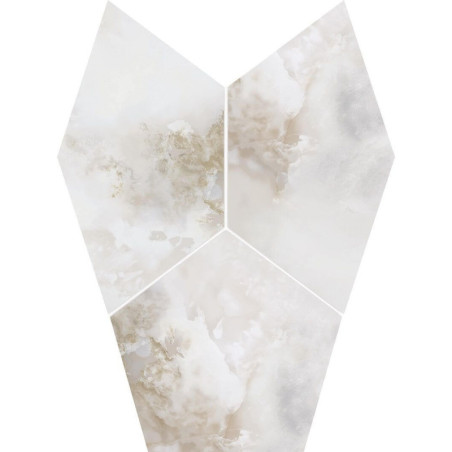 Mozaika Onice Bianco Mat 28x31 gr. 8mm Tubądzin