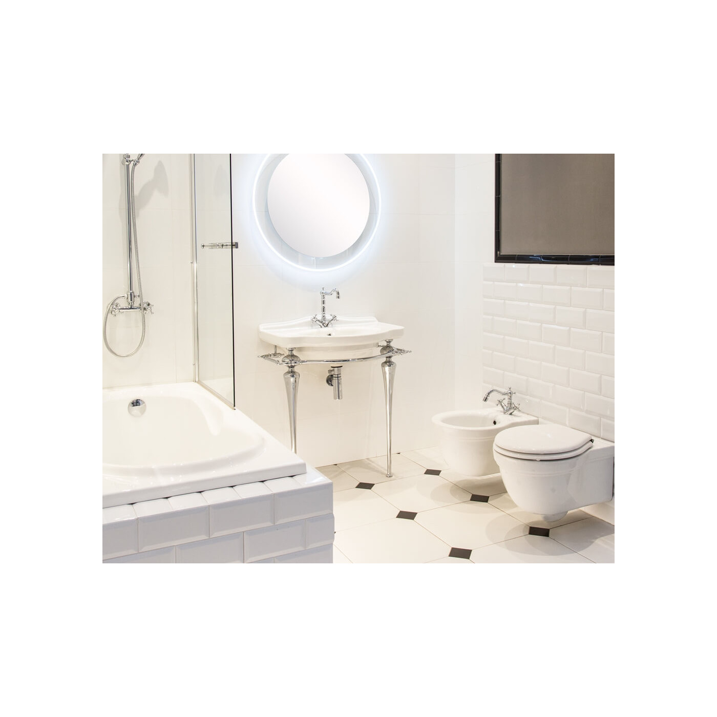 Bateria Bidetowa Atea Wysoka ZK R338 Reitano Rubinetteria
