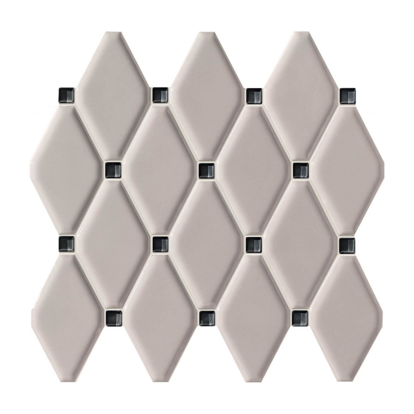 Mozaika Ścienna Abisso Grey 29,8x27 Tubądzin
