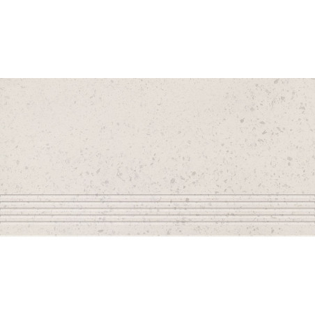 Stopnica podłogowa Otis White 59,8x29,8 Tubądzin Domino
