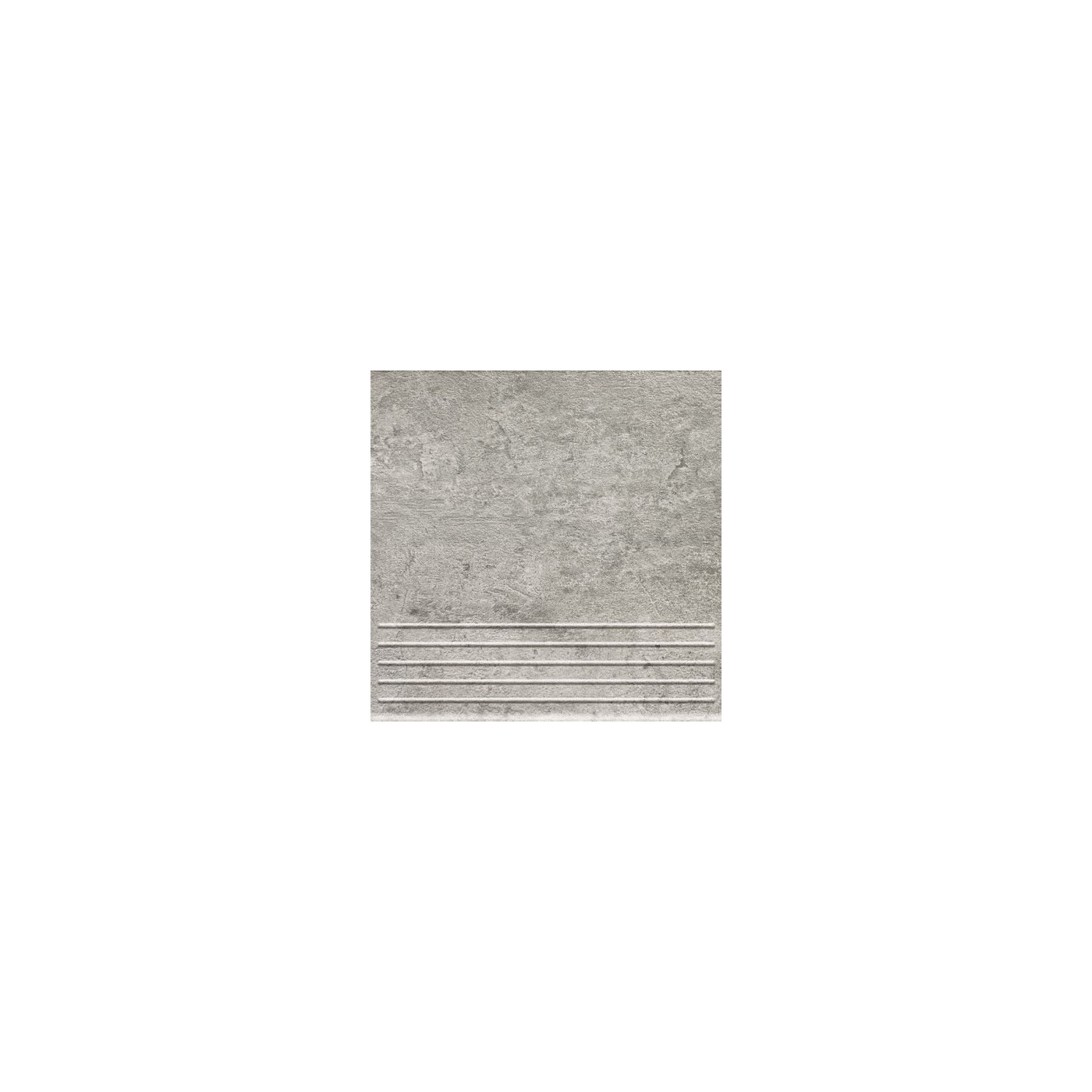 Stopnica podłogowa Gris grafit 33,3x33,3 Tubądzin Domino