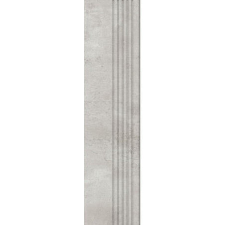 Stopnica Podłogowa Epoxy Grey Mat 119,8x29,6 gr.8mm Tubądzin
