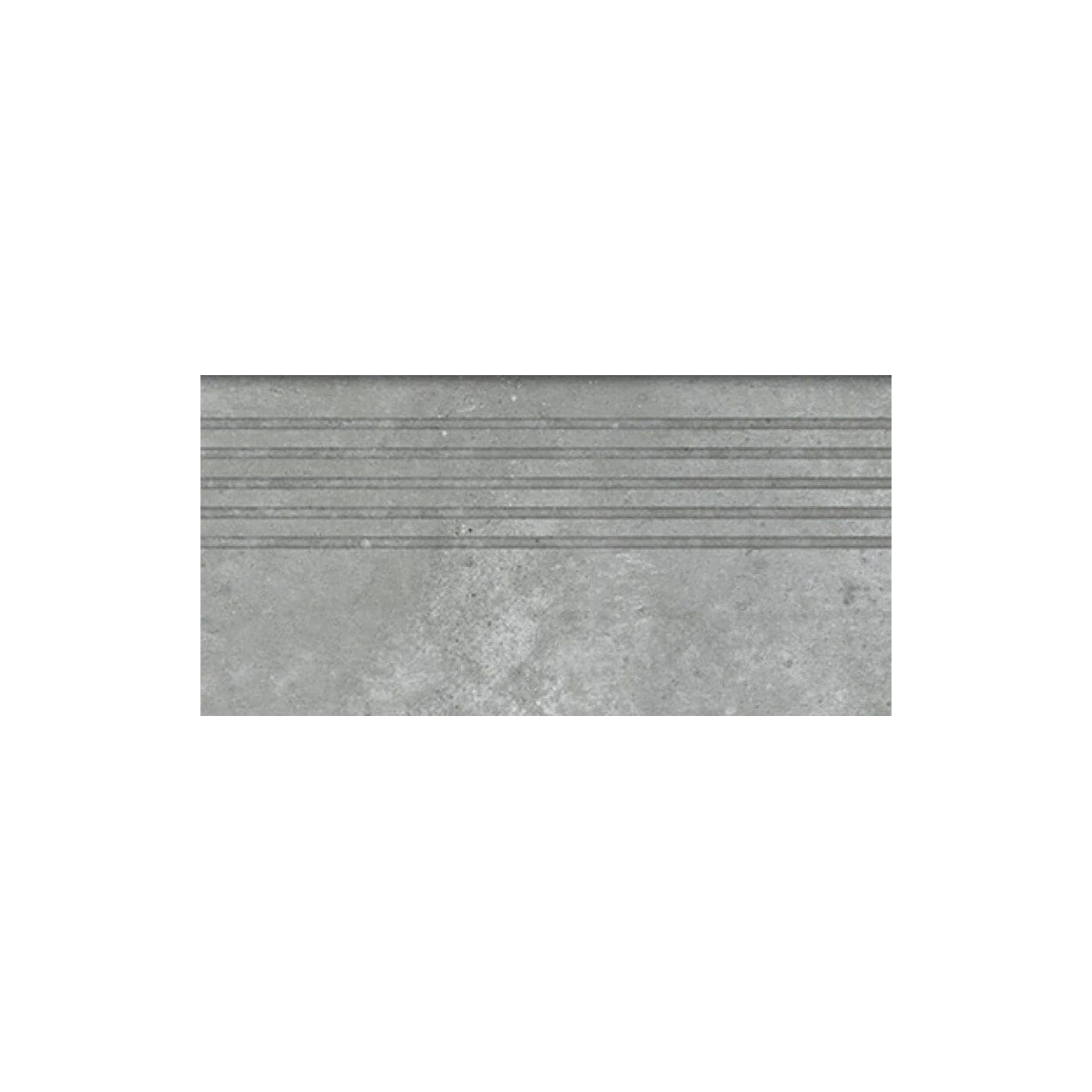 Stopnica Podłogowa Epoxy Graphite Mat 59,8x29,6 gr.10mm Tubądzin