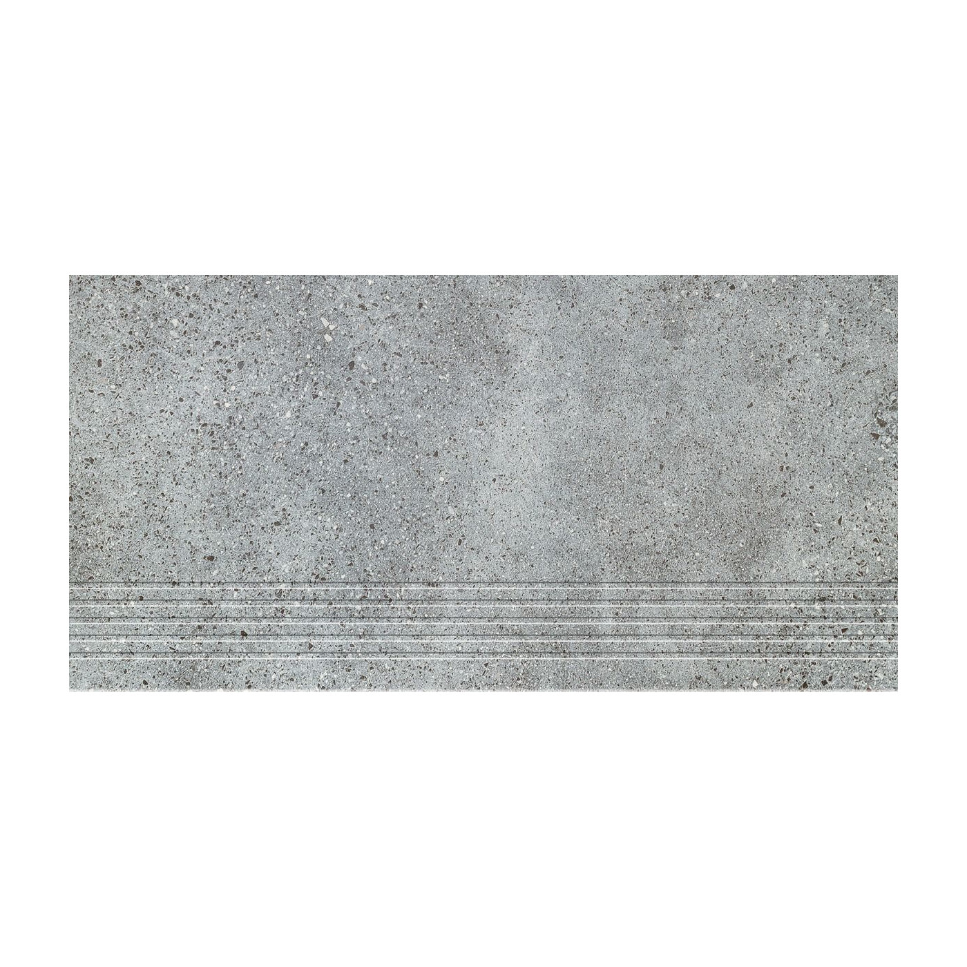 Stopnica Podłogowa Otis Grey Mat 59,8x29,8 gr.8mm Tubądzin Domino