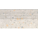 Stopnica Macchia Beige Mat 59,8x29,8 gr. 11mm Tubądzin