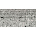 Stopnica Macchia Graphite Mat 59,8x29,8 gr. 11mm Tubądzin