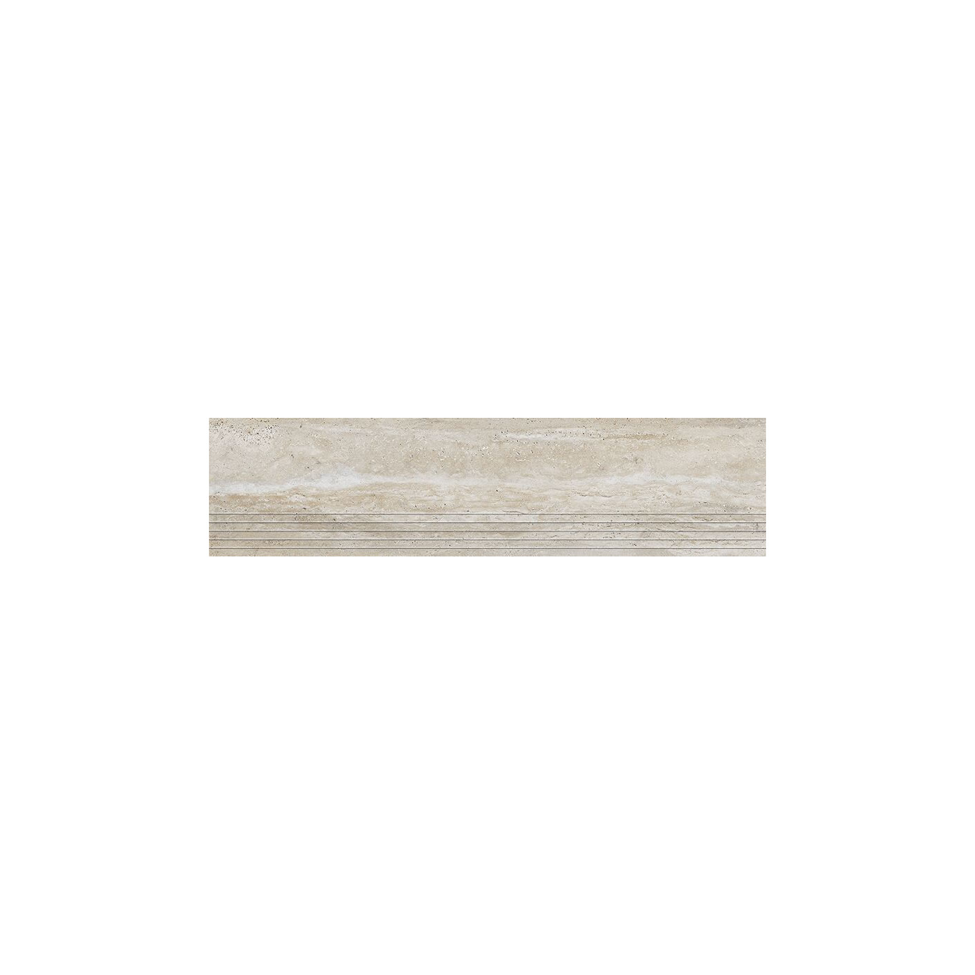 Stopnica Podłogowa Travertino 119,8x29,6 gr. 8mm Tubądzin