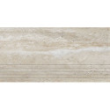 Stopnica Podłogowa Travertino 59,8x29,6 gr. 8mm Tubądzin