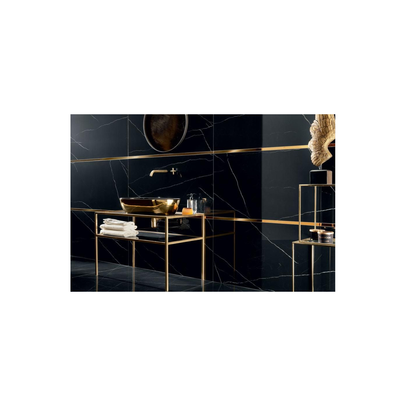 Płytka Black Pulpis 119,8x119,8 Poler Tubądzin