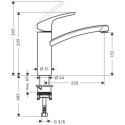 Bateria Zlewozmywakowa Focus E2 Chrom 31806000 Hansgrohe