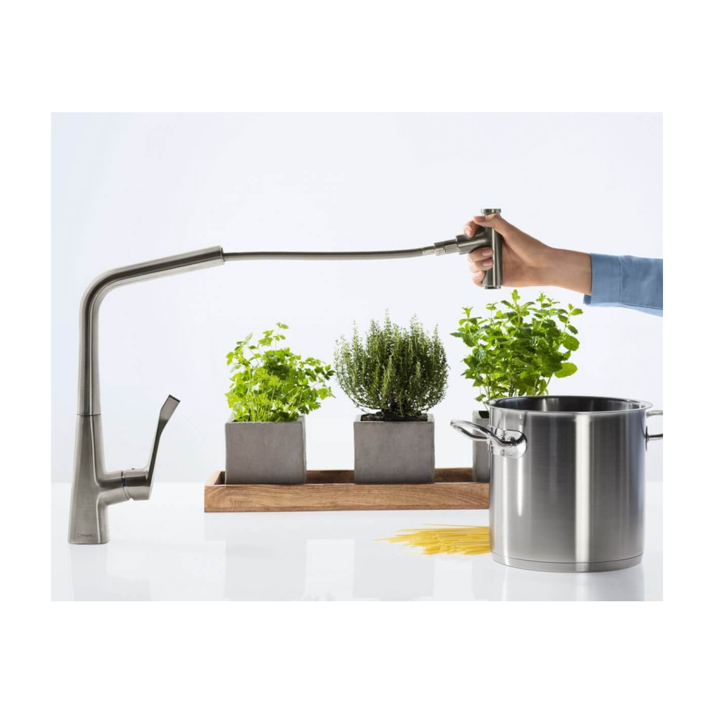 Bateria Kuchenna Metris Select 14884000 Hansgrohe