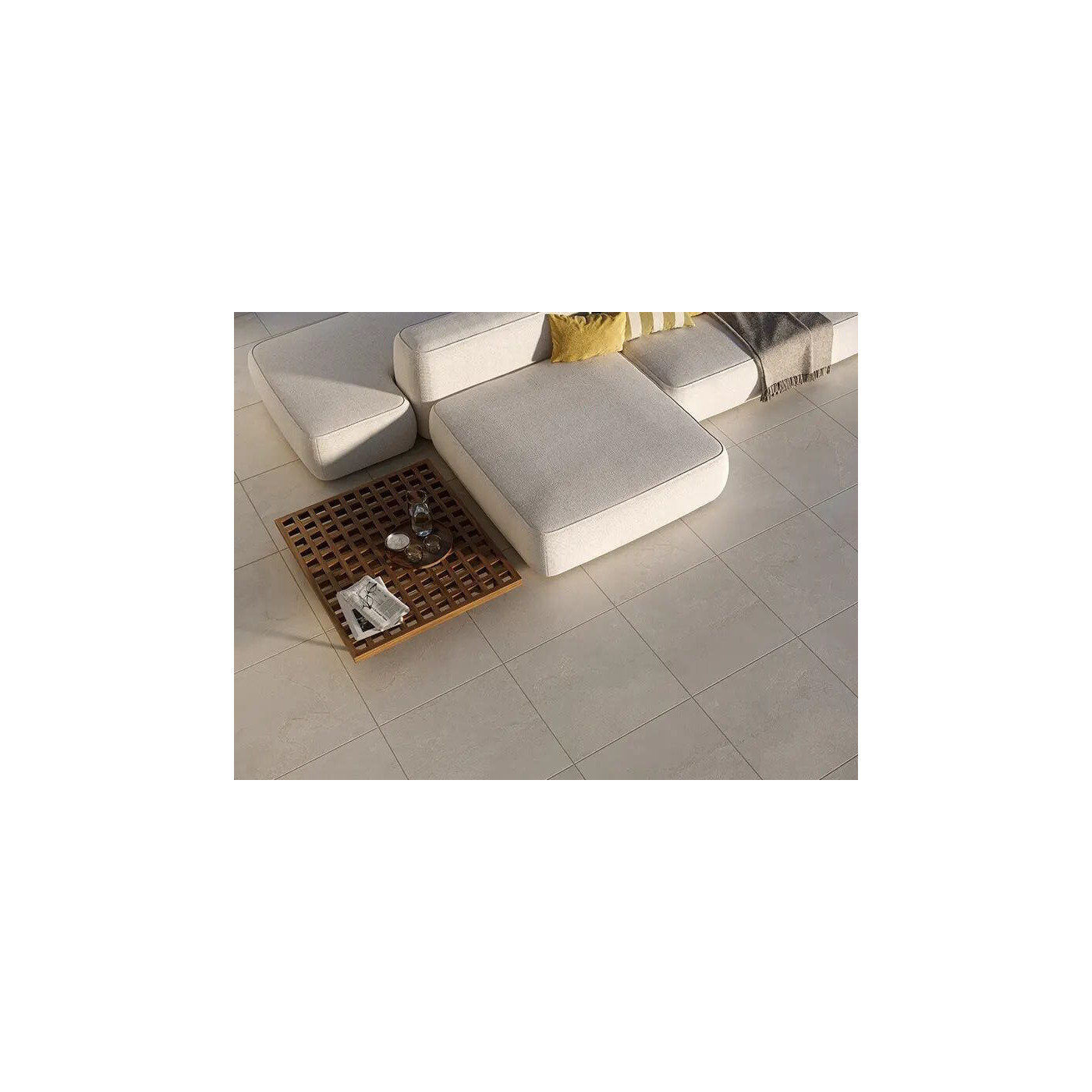 Płytka Podłogowa Aquamarine Grey Mat 274,8x119,8 Tubądzin