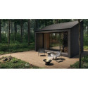Płytka Podłogowa Zimba Black Struktura 79,8x79,8 gr. 8mm Tubądzin