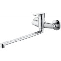 Bateria Zlewozmywakowa Ścienna Chaber Chrom BGC080M Deante