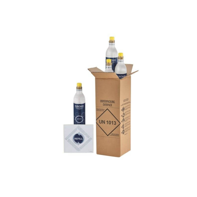 Zestaw Startowy Butli CO2 425G (4 sztuki) 40422000 Grohe