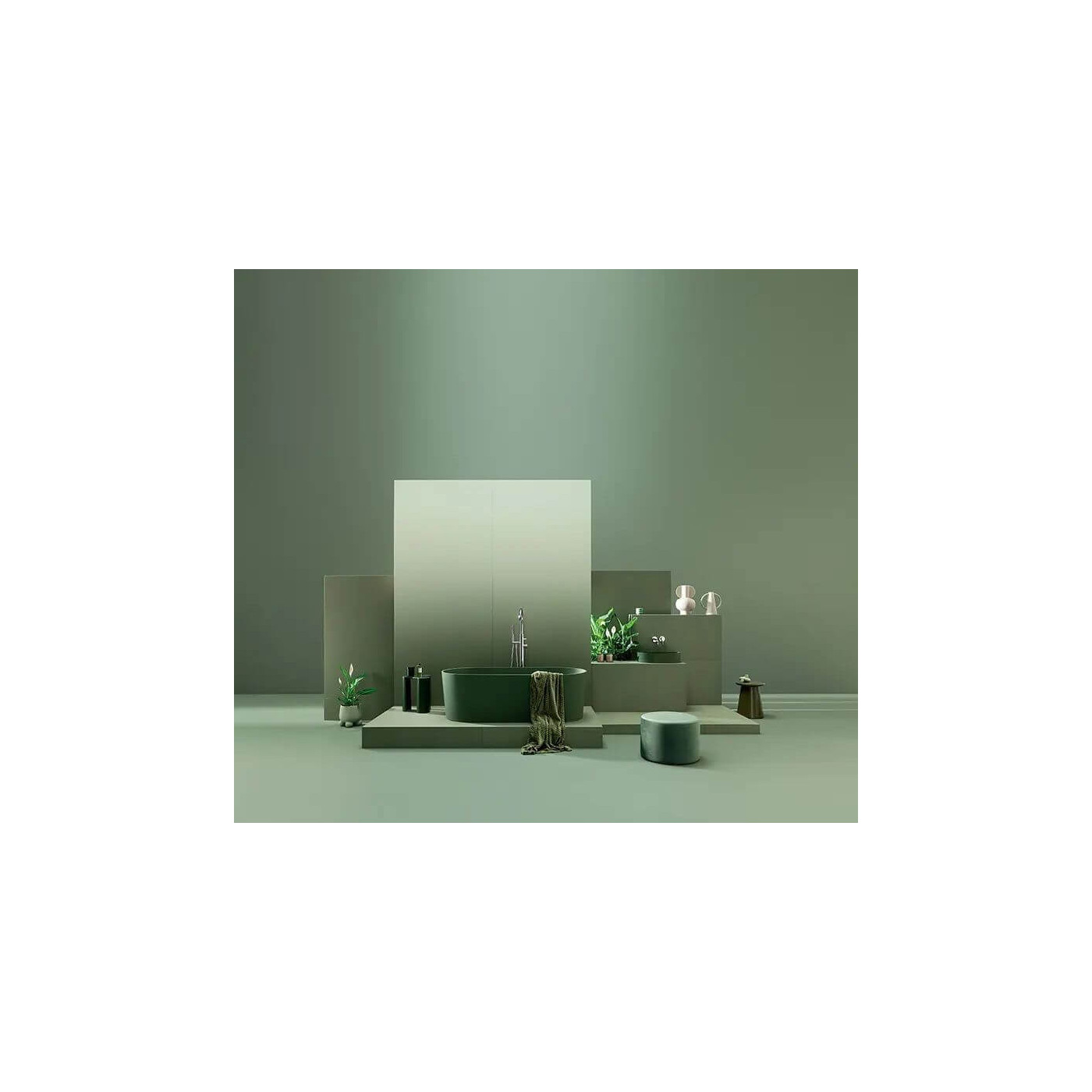 Płytka Podłogowa Cielo e Terra Verde Mat 119,8x59,8 gr. 8mm Tubądzin Koziara