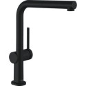 Bateria Kuchenna Talis M54 Czarna 72809670 Hansgrohe