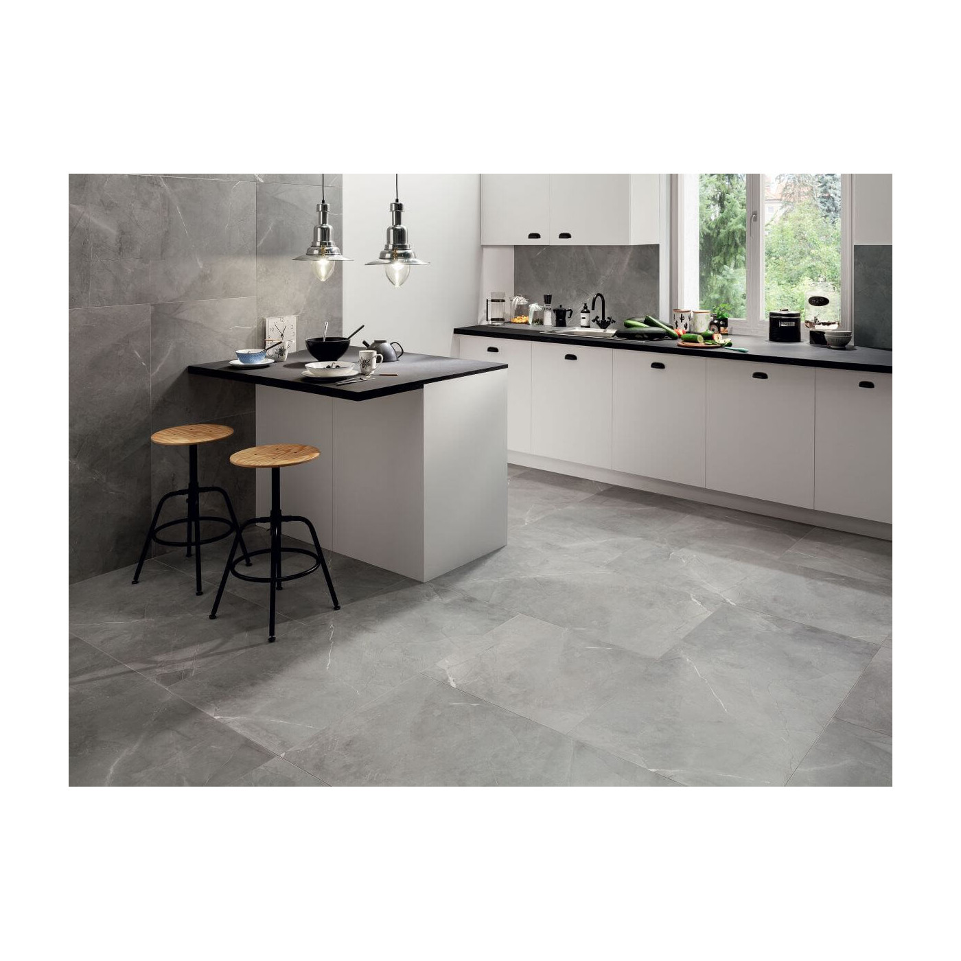 Płytka Remos Grey 59,8x59,8 Tubądzin Domino